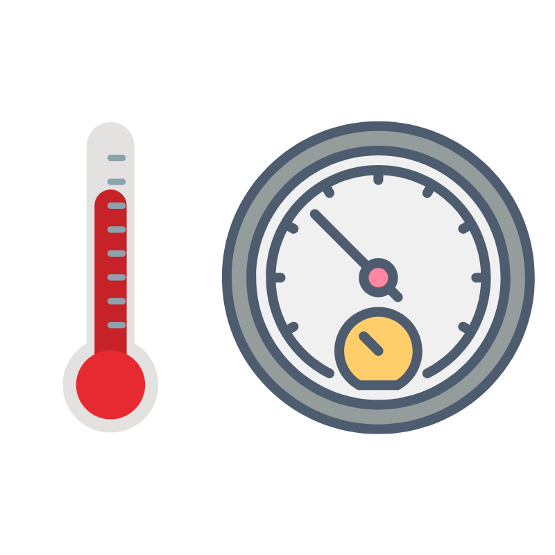 Thermometer and Hygrometer Set