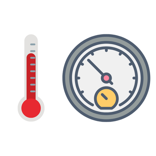 Thermometer and Hygrometer Set